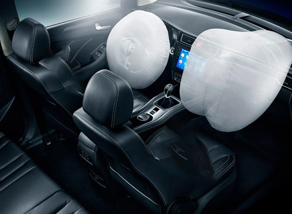 SUV Ambacar Glory 560 seguridad pasiva con airbags