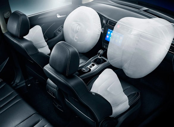 SUV Ambacar Glory 580 seguridad pasiva con airbags