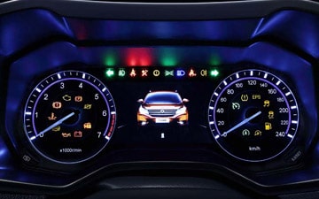SUV Ambacar Glory 580 con computadora a bordo