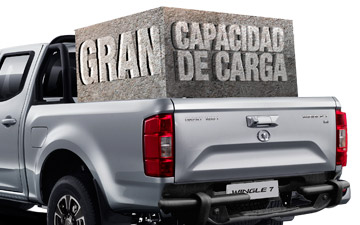 Pick Up Ambacar Great Wall Wingle 7 capacidad de carga 1000 kg